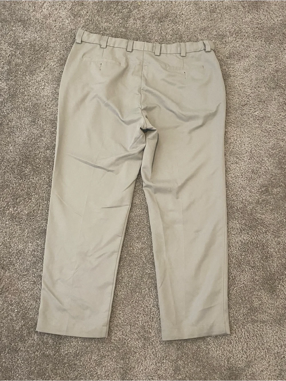 Oak hill Men's Tailored Dress Pants in Light Beige